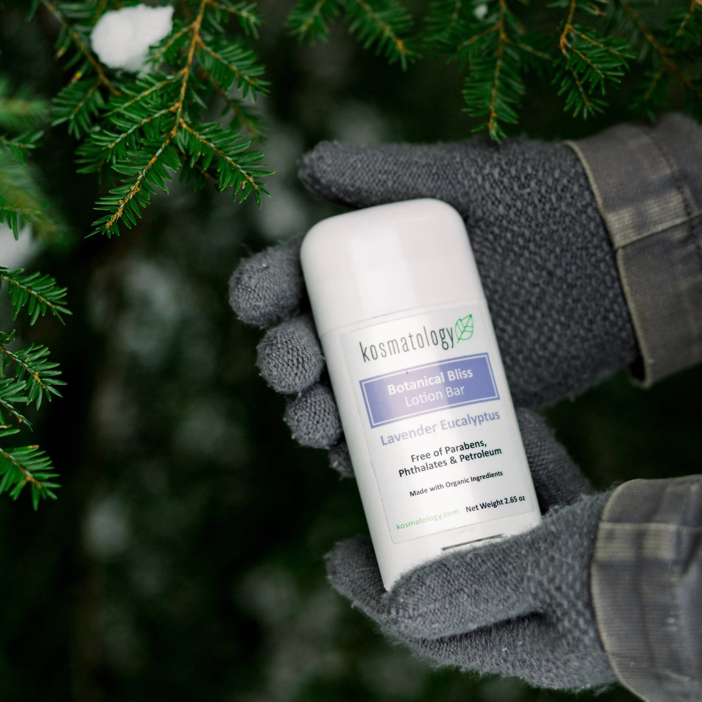 Lavender + Eucalyptus Lotion Bar | Organic - 2.65 oz