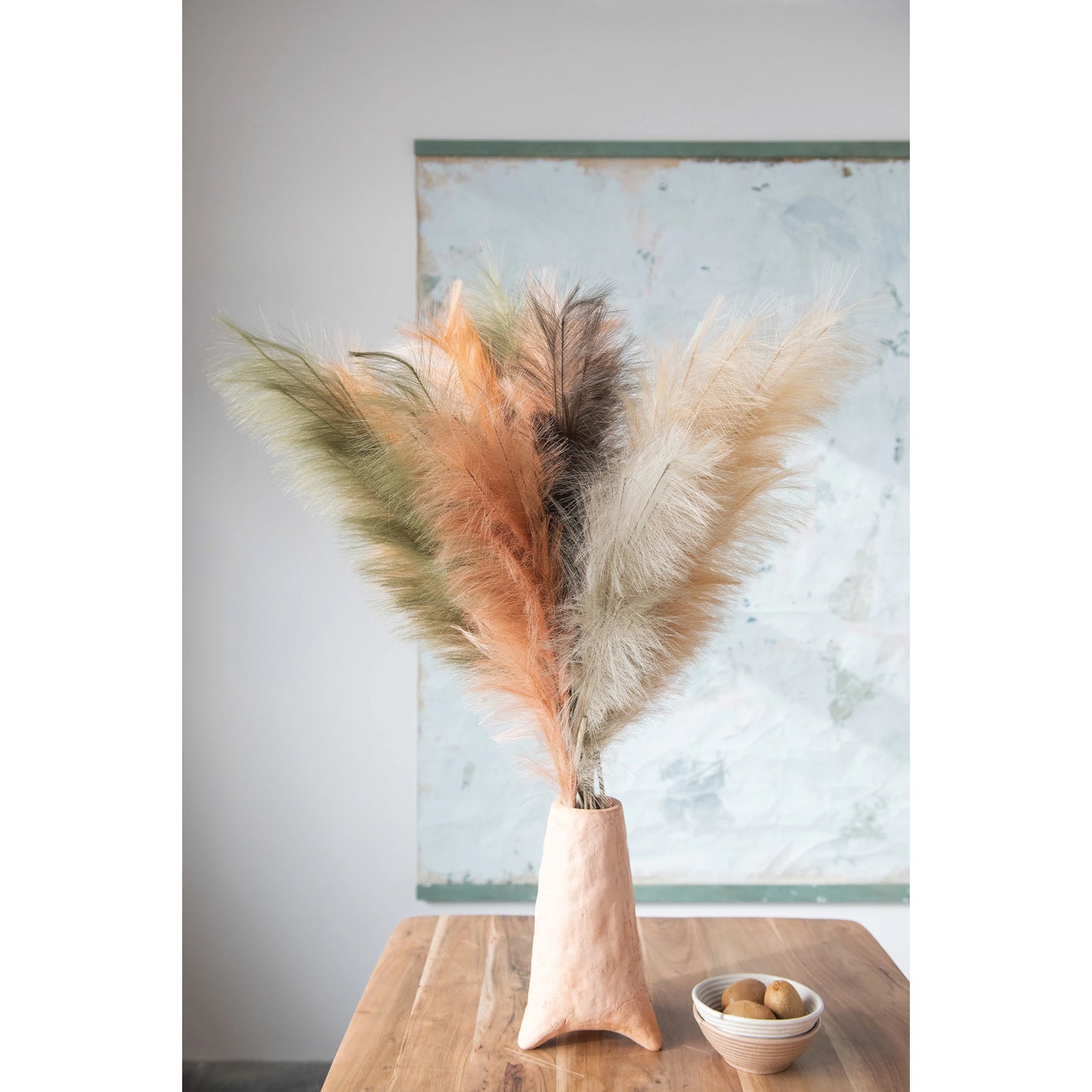 Olive Faux Pampas