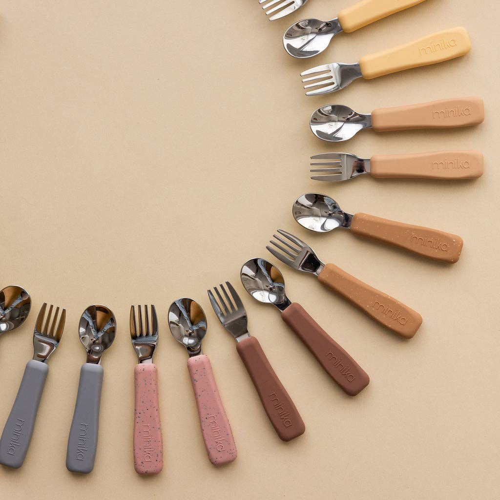 Fork and spoon set - Sorbet