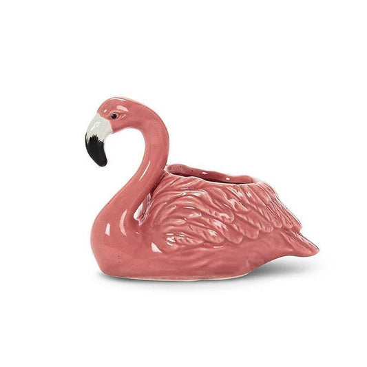 Pink Flamingo Planter