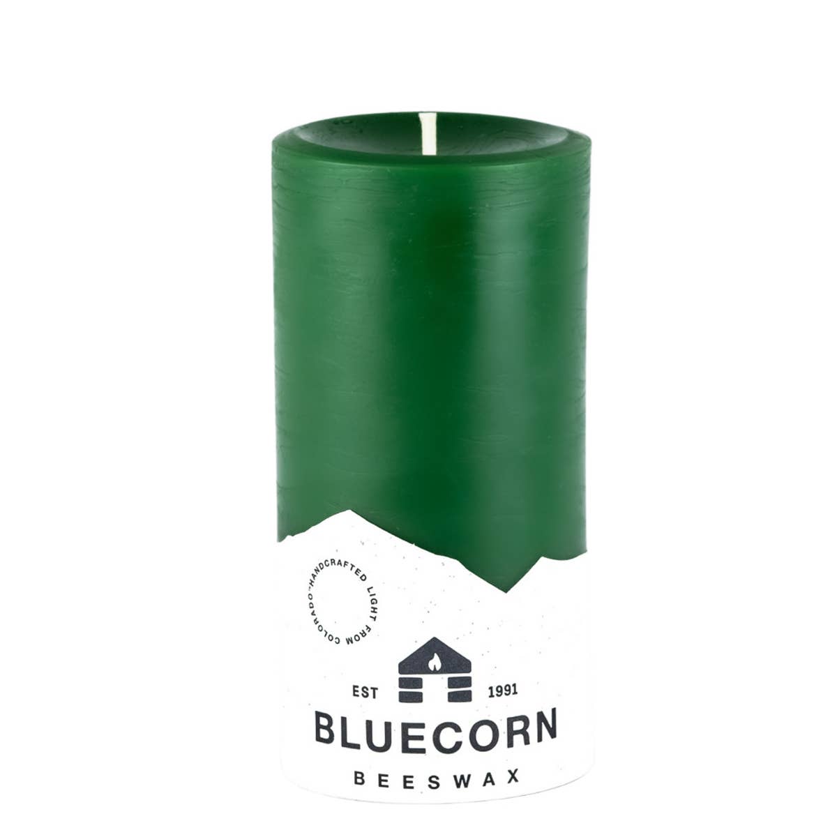 Pure Beeswax Pillar Candles: 3" x 6" / Ivory