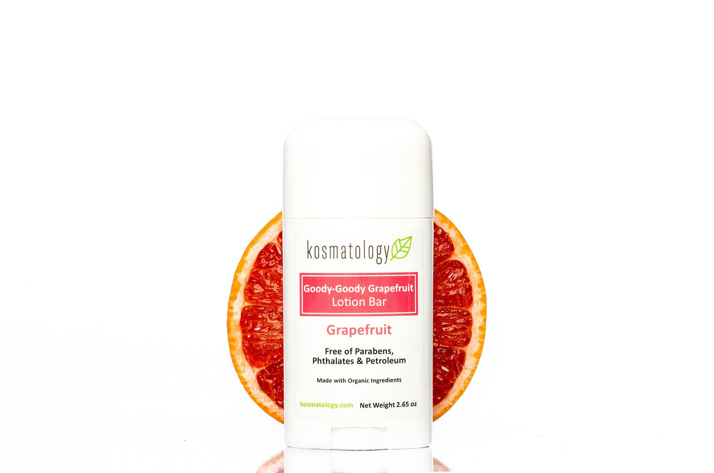 Grapefruit Lotion Bar | Organic - 2.65 oz