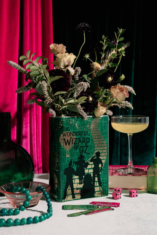 Wizard of Oz Book Vase