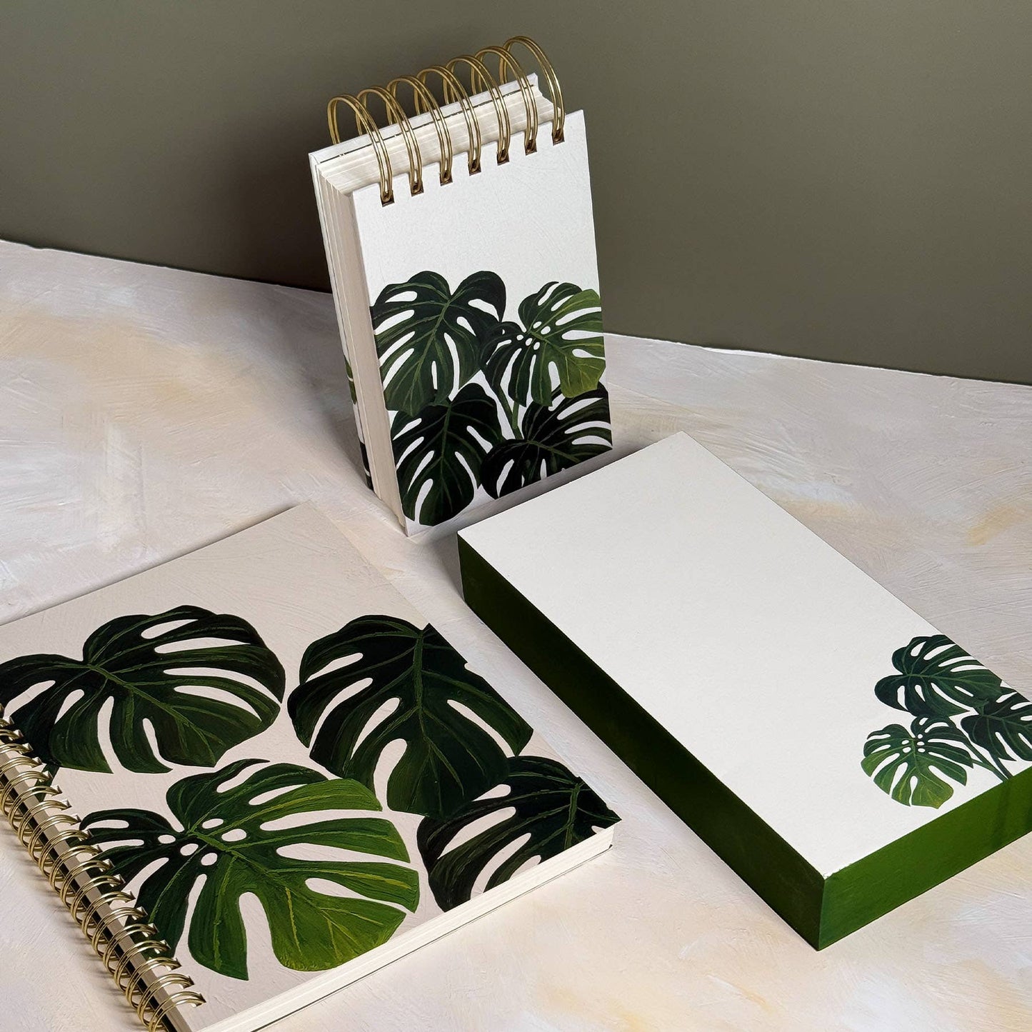 Monstera Spiral Notebook | Mother's Day Gift + Spring Gift