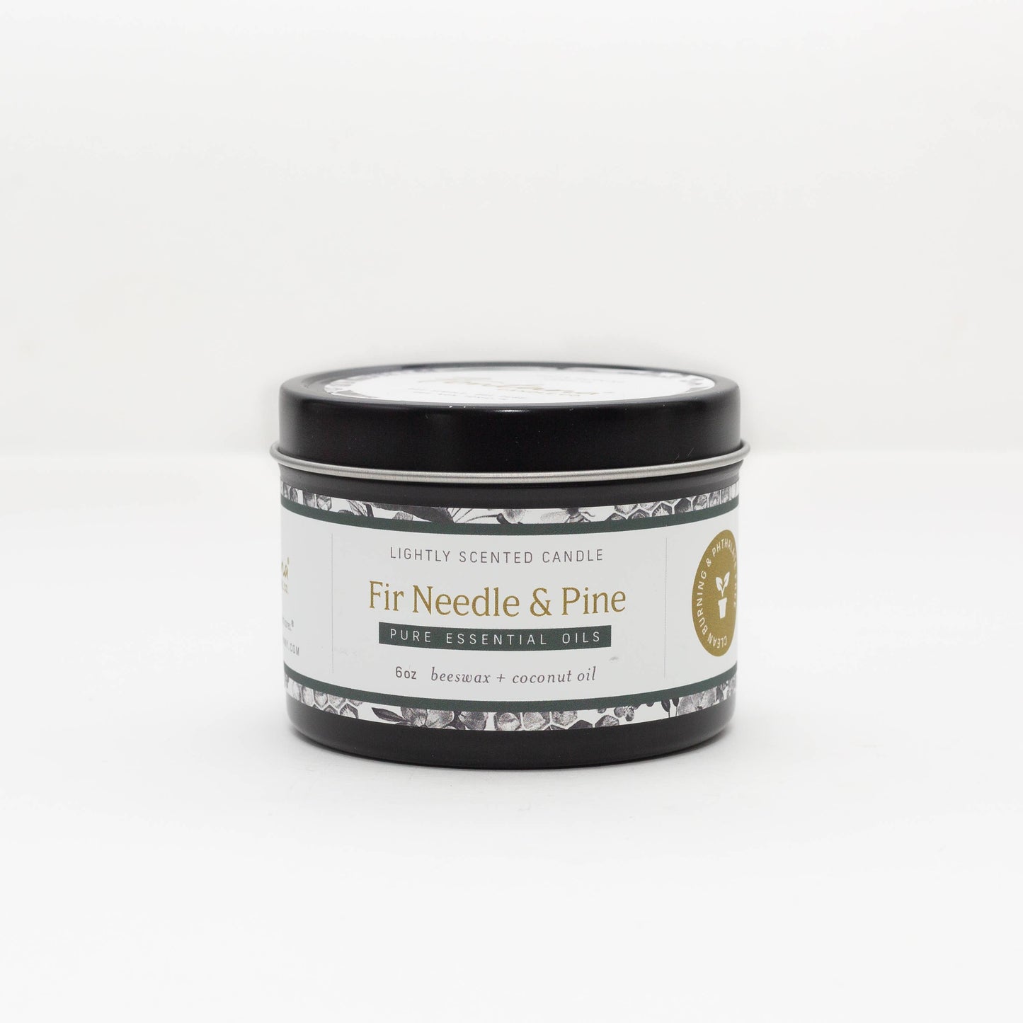Fir Needle & Pine Essential Oil Small Tin Candle