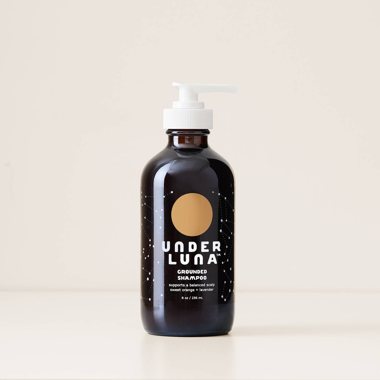GROUNDED SHAMPOO 8 oz glass