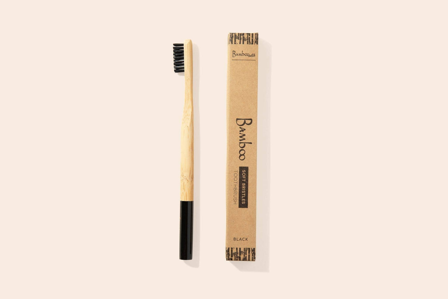 Adult Bamboo Toothbrush: Pink