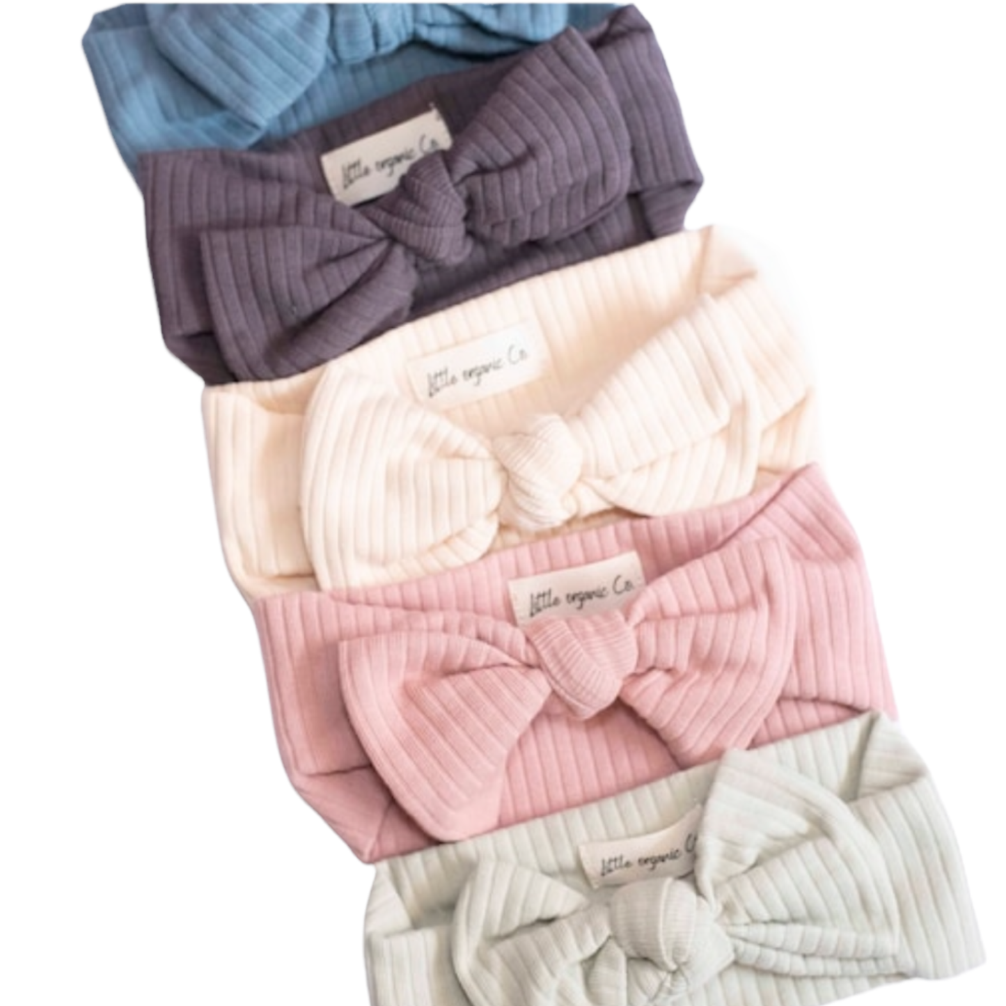 Organic Baby Bow- Sage Green
