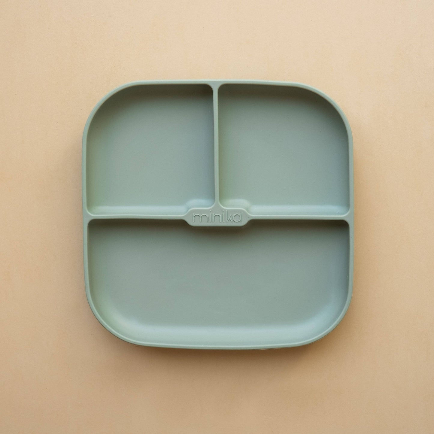 Silicone plate - Sage