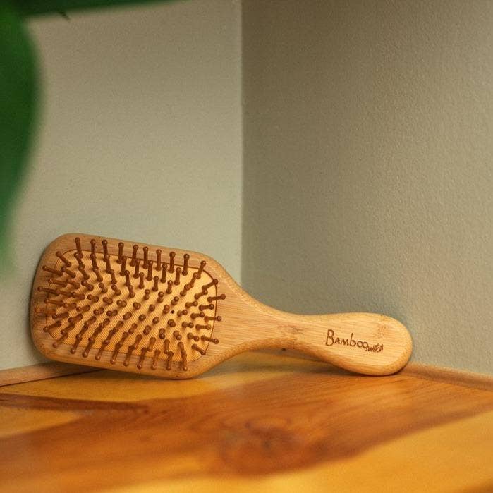 Bamboo Paddle Hairbrush - Kids | Haircare Bestseller: Square