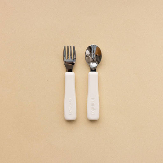 Fork and spoon set - Shell
