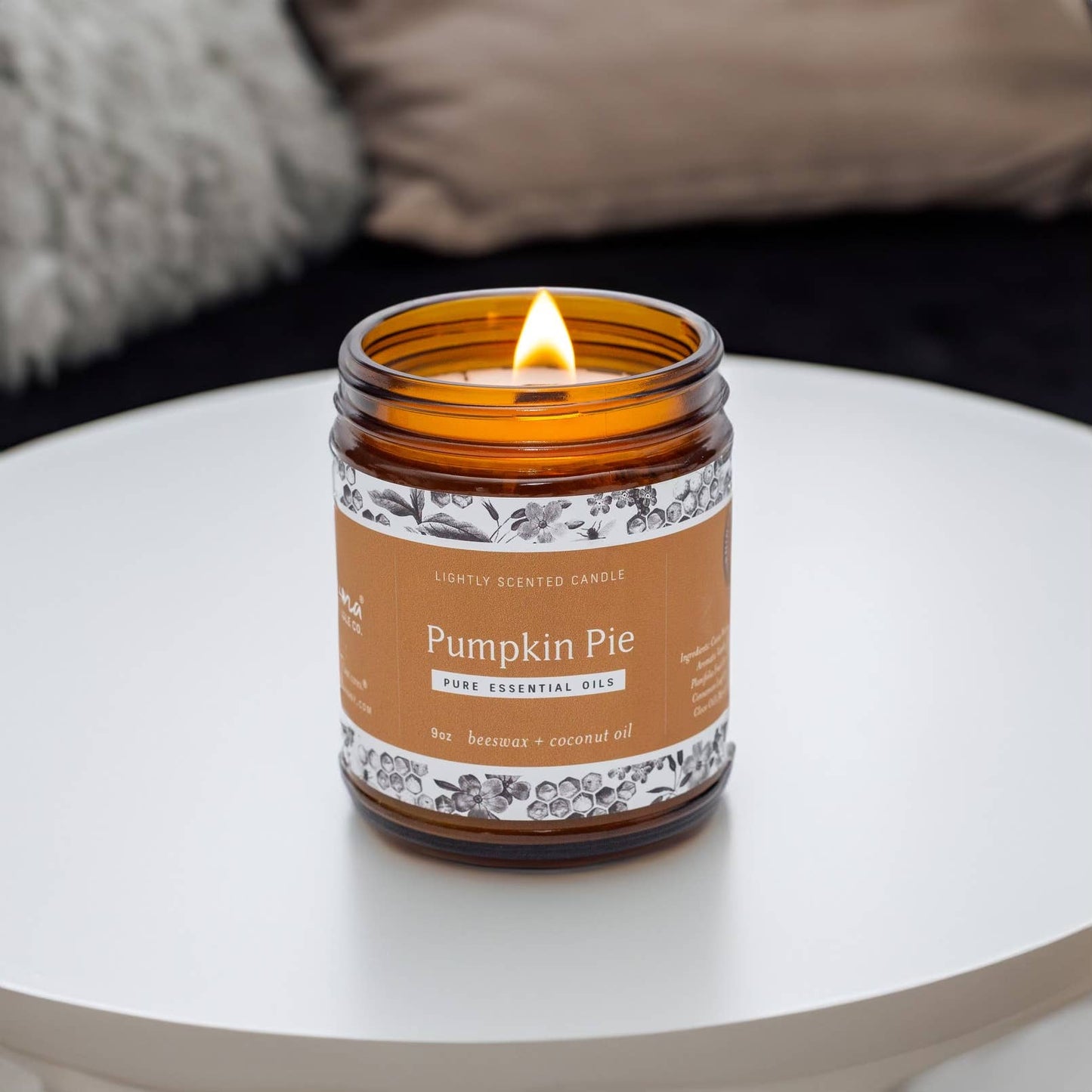 Pumpkin Pie Essential Oil Candle