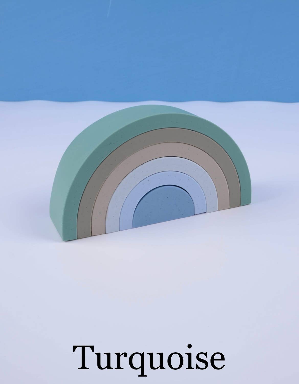 Turquoise Rainbow Stacker