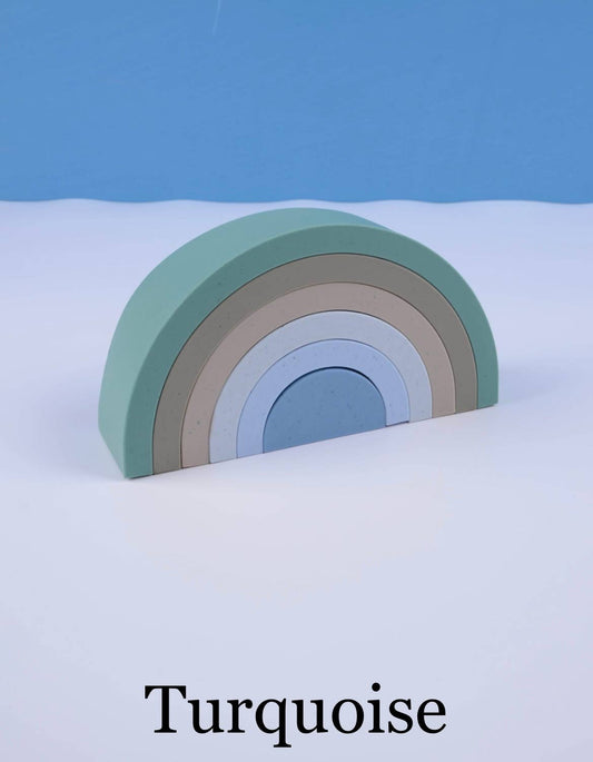 Turquoise Rainbow Stacker