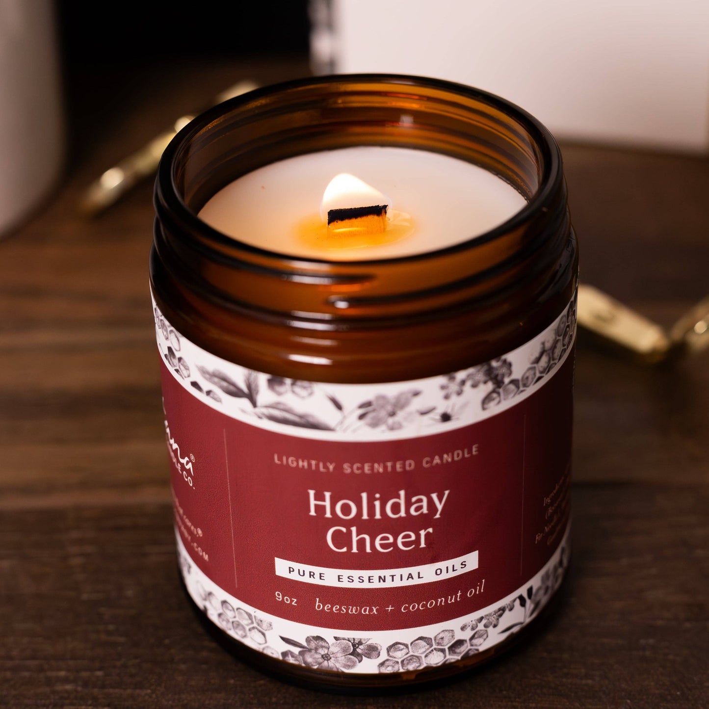 Holiday Cheer Essential Oil Candle