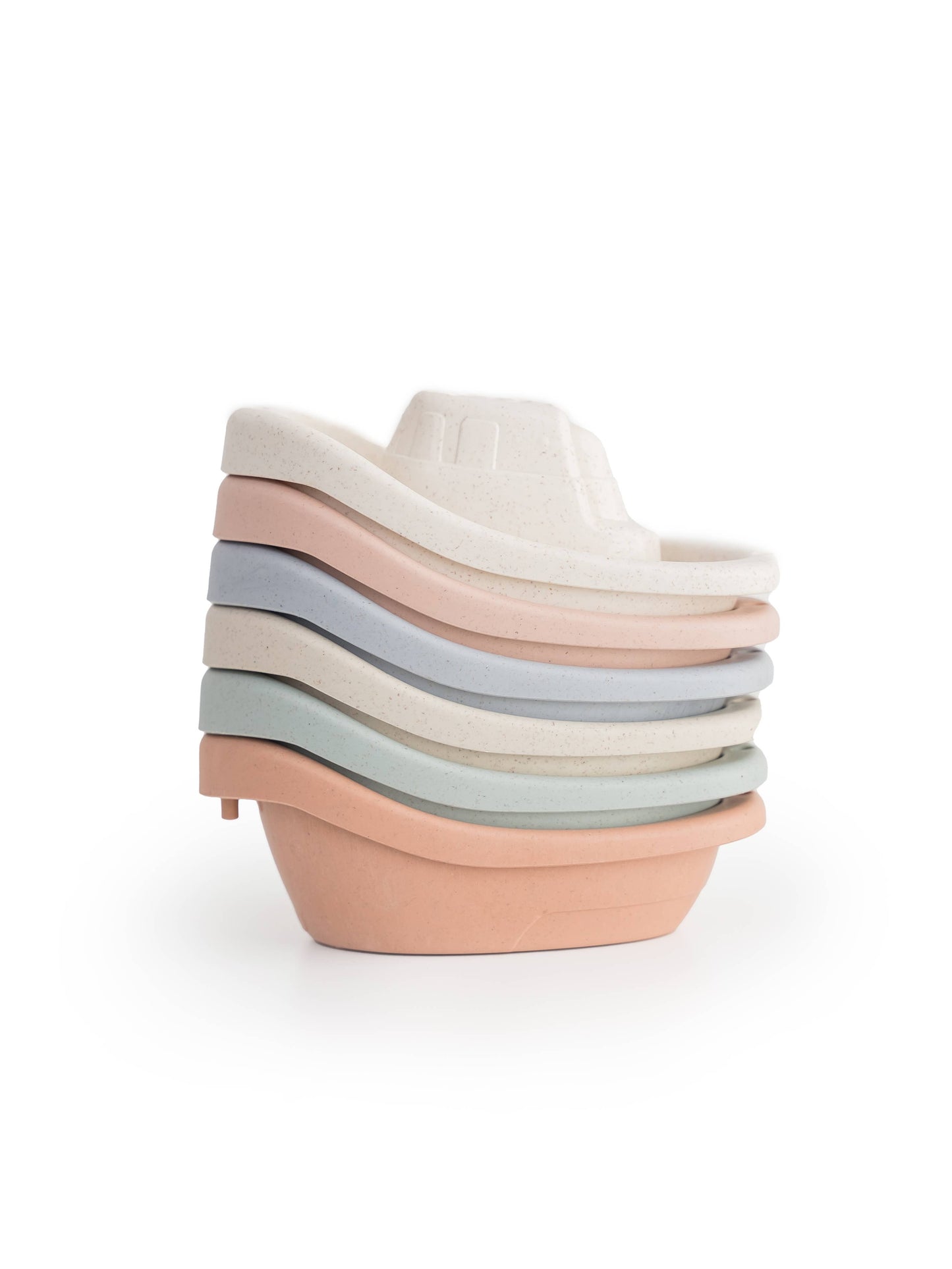 Baby Wheat Straw Boat Toy Set