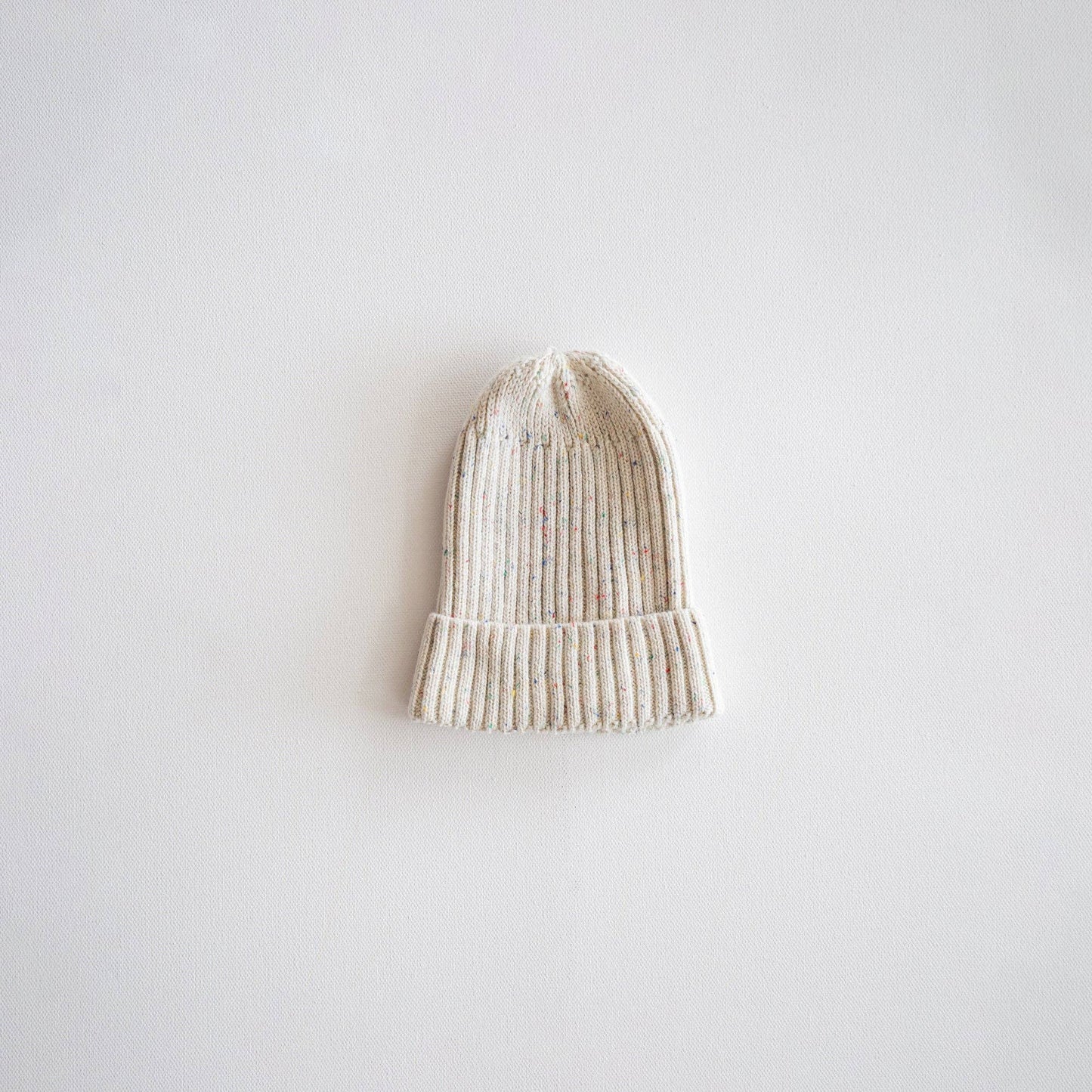 Knit Beanie: Sprinkle / XS