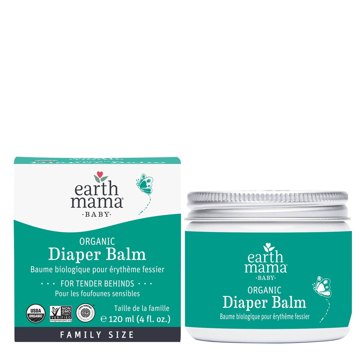 Organic Diaper Balm: 2oz