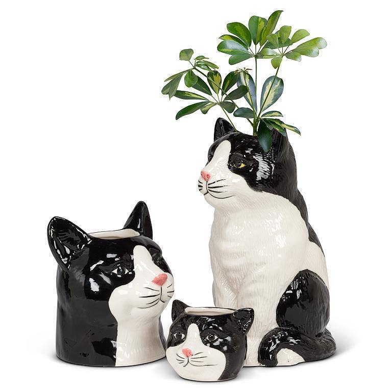 Cat Head Planter