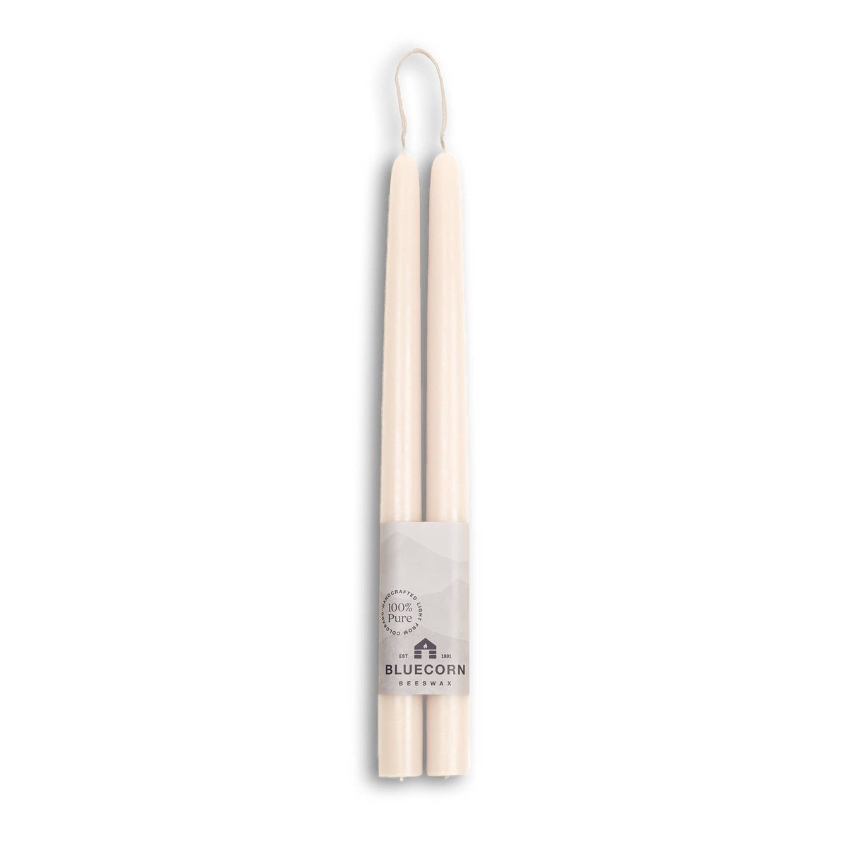 Hand-Dipped Beeswax Candle Red