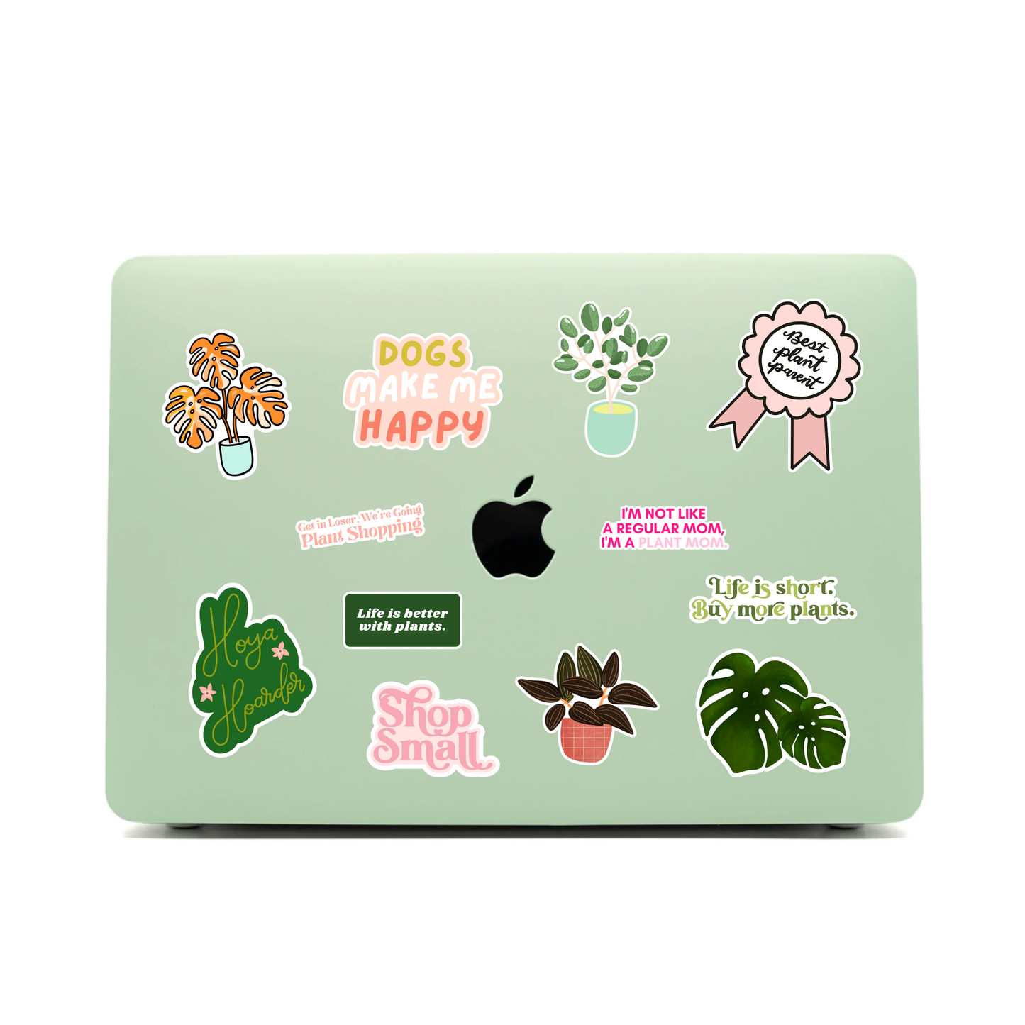 Dogs Make Me Happy Sticker