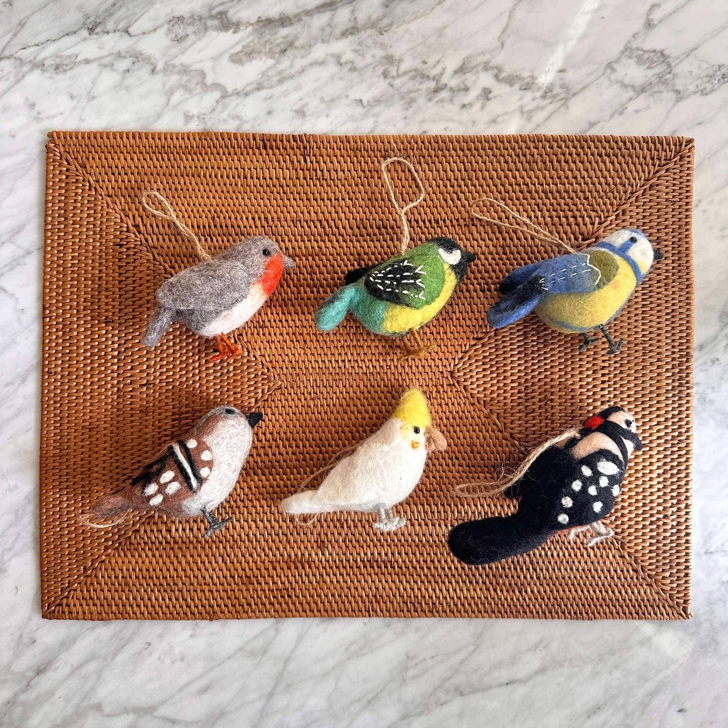Felt Bird Ornament