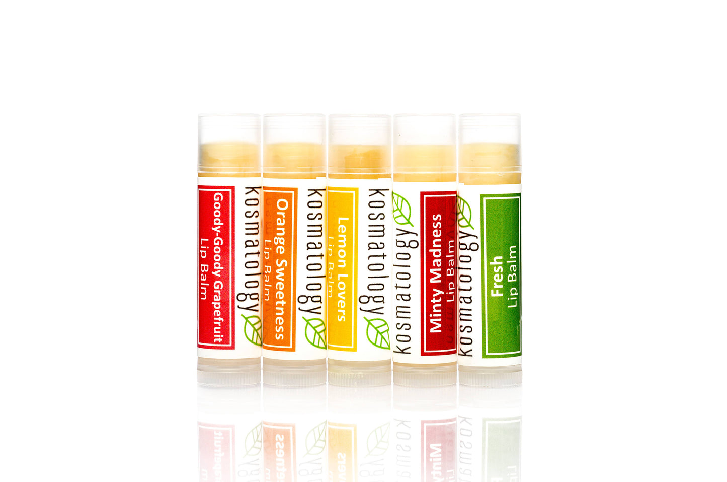 Lip Balm | Organic & Infused with Essential Oils : Minty Madness (Peppermint Eucalyptus)