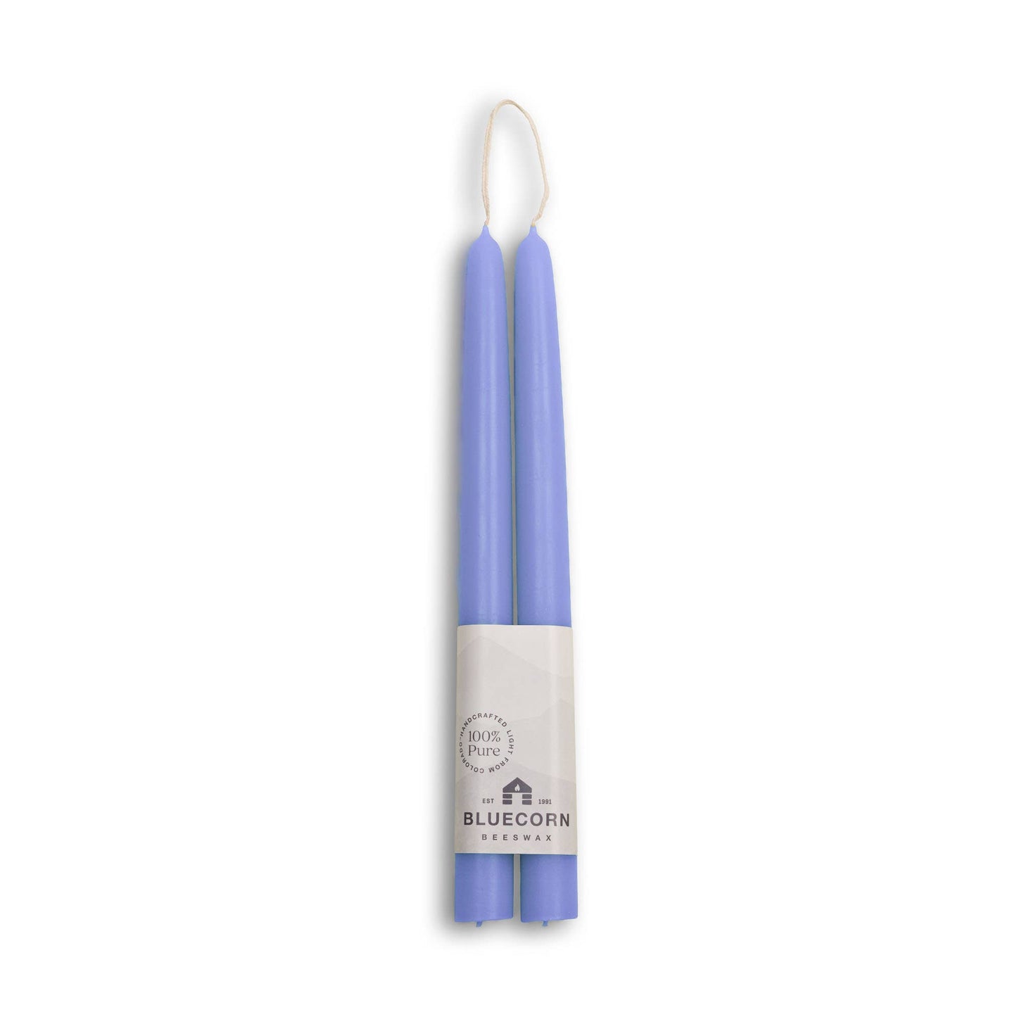 Hand-Dipped Beeswax Candle Red