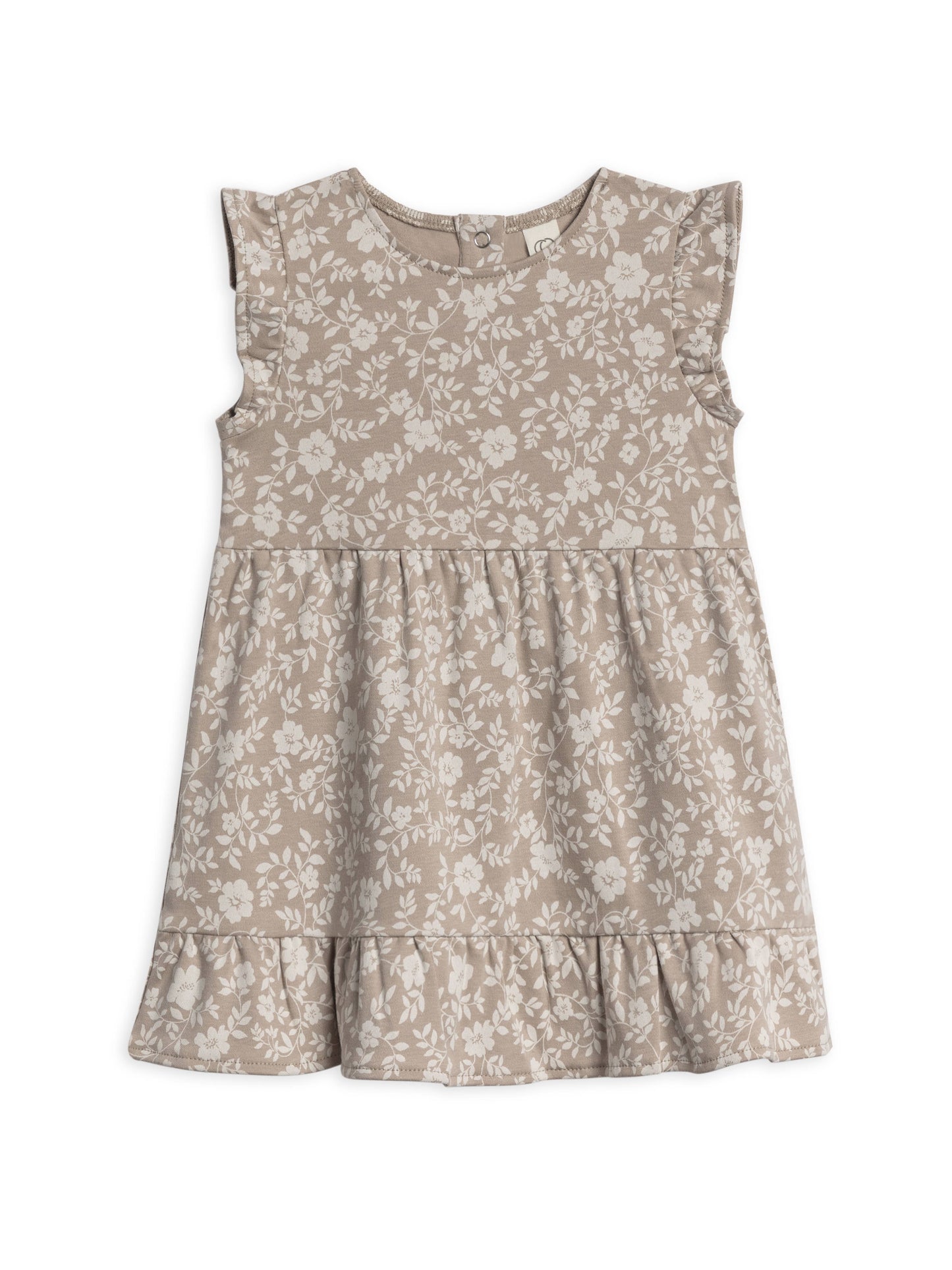 Tilly Tiered Dress - Nicola Floral/Beige
