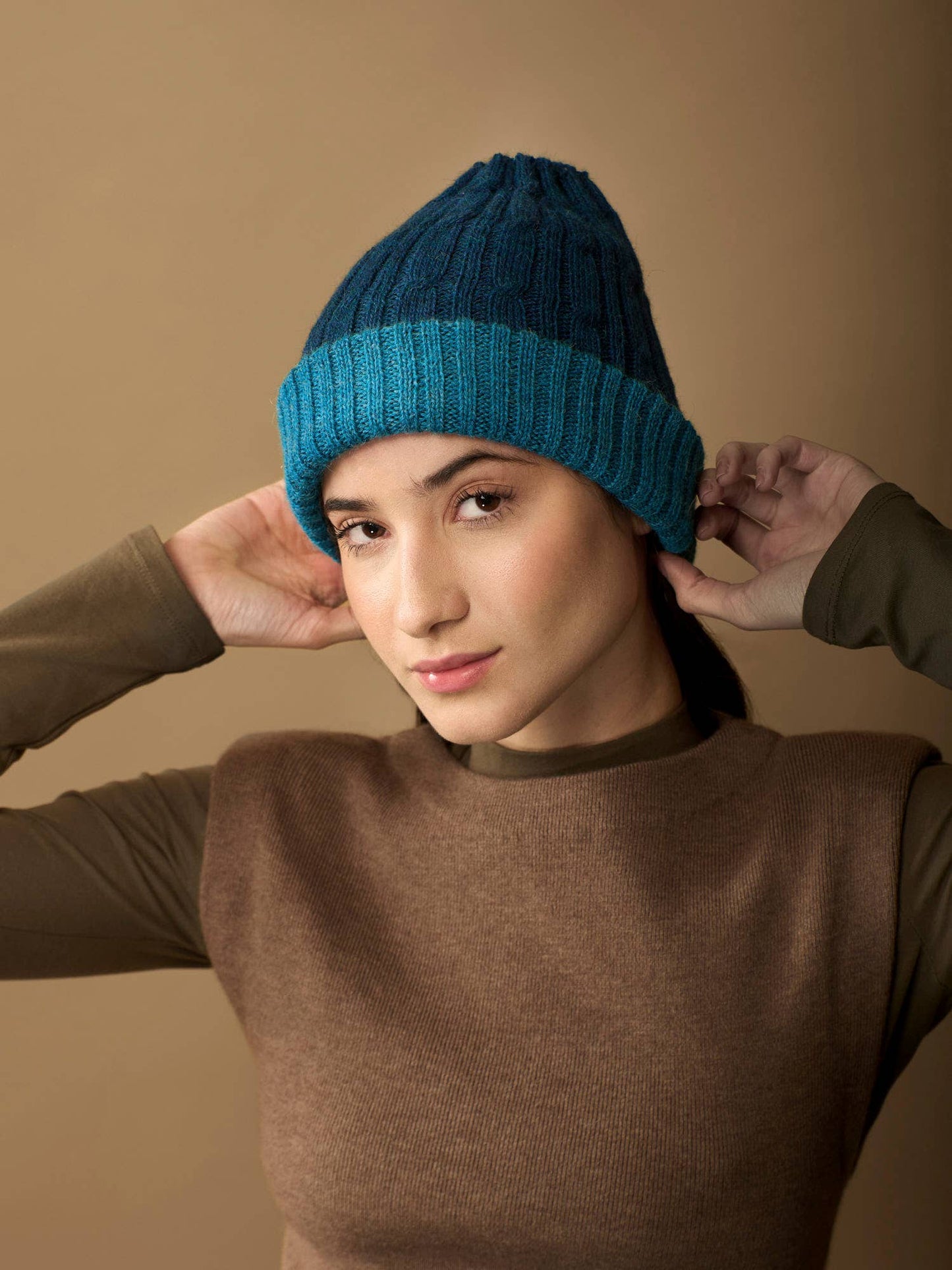 Beanie | Unisex Hat | Cable Knit