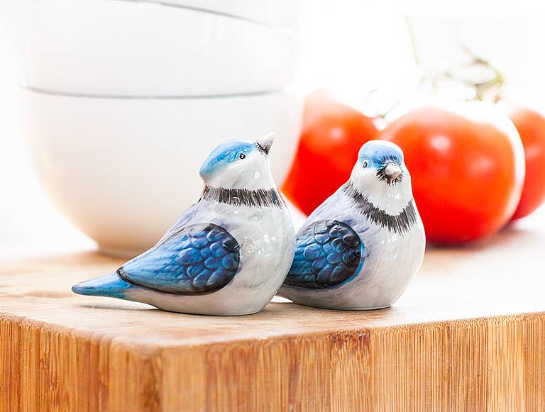 Blue Jay Salt & Pepper