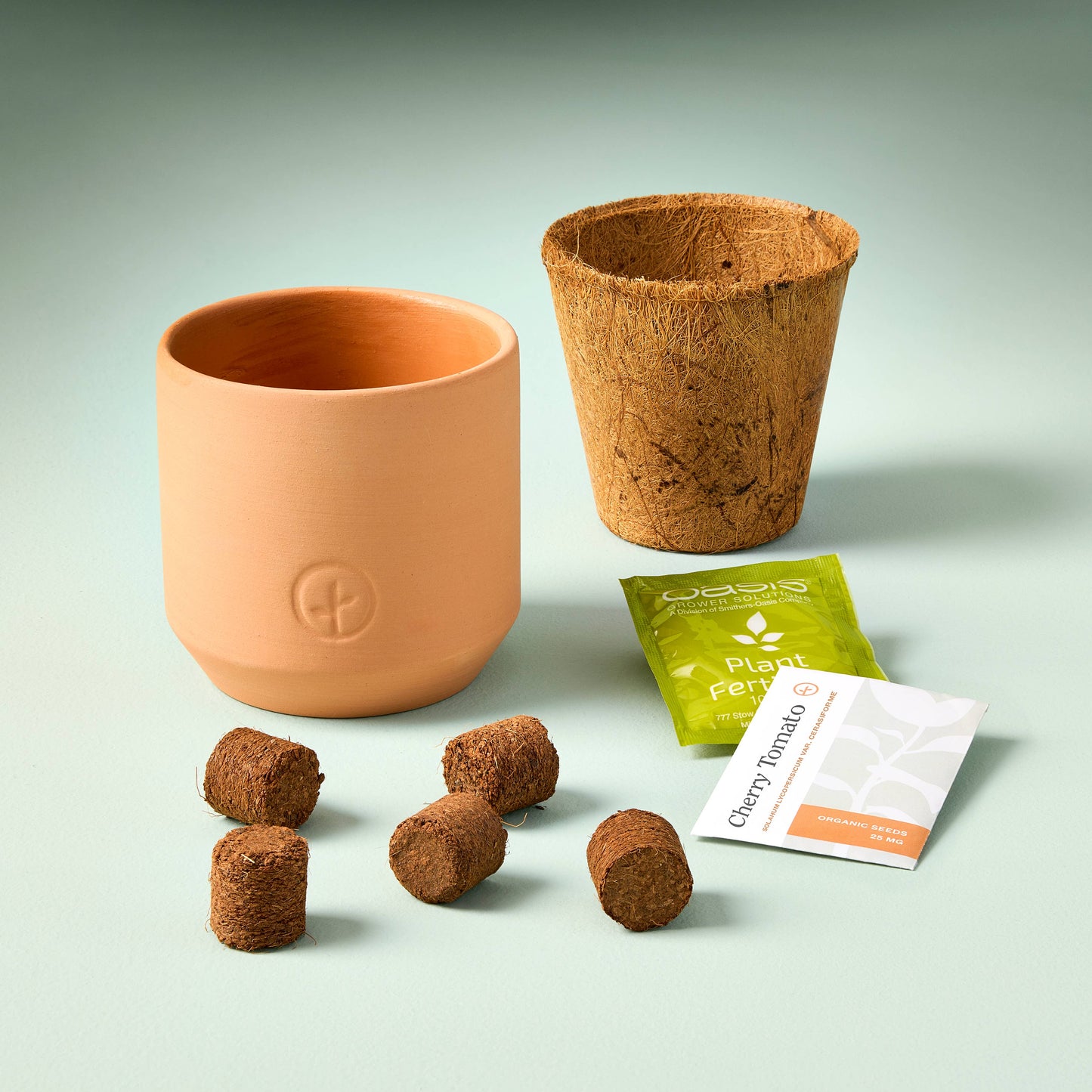 Tiny Terracotta Garden Kit: Sweet Yellow Pepper