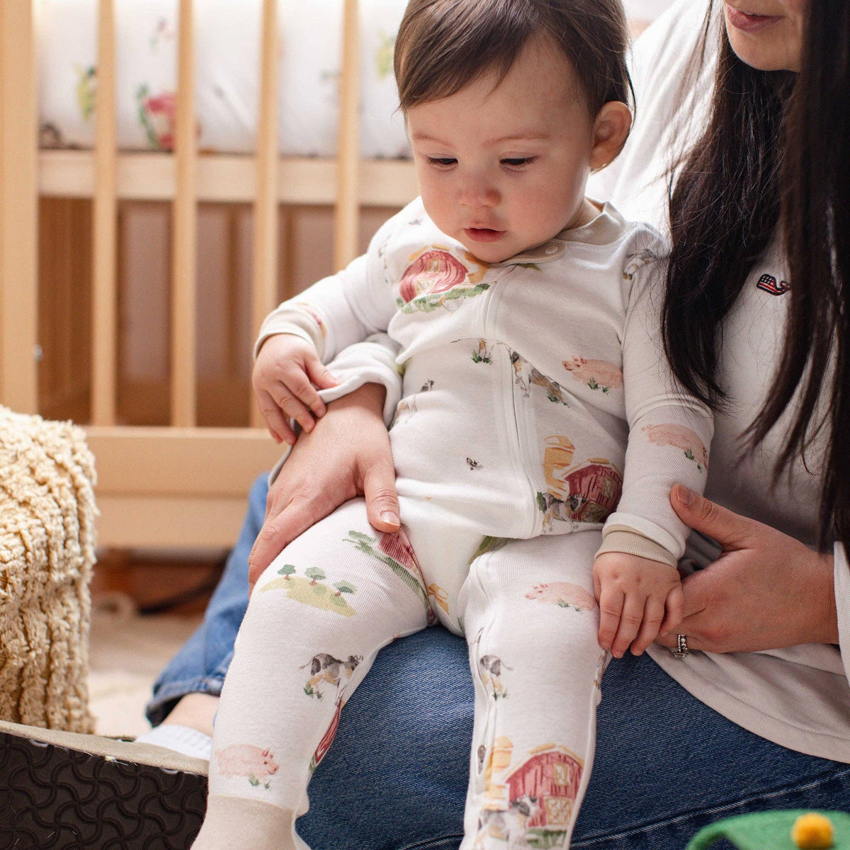 Barnyard Organic Cotton Two-Piece Pajamas