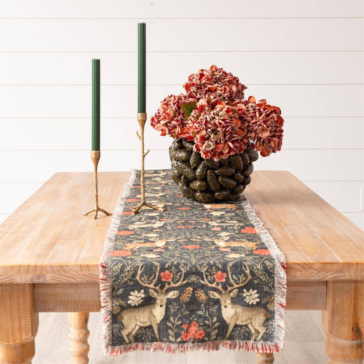 Balmoral Deer Print Table Runner