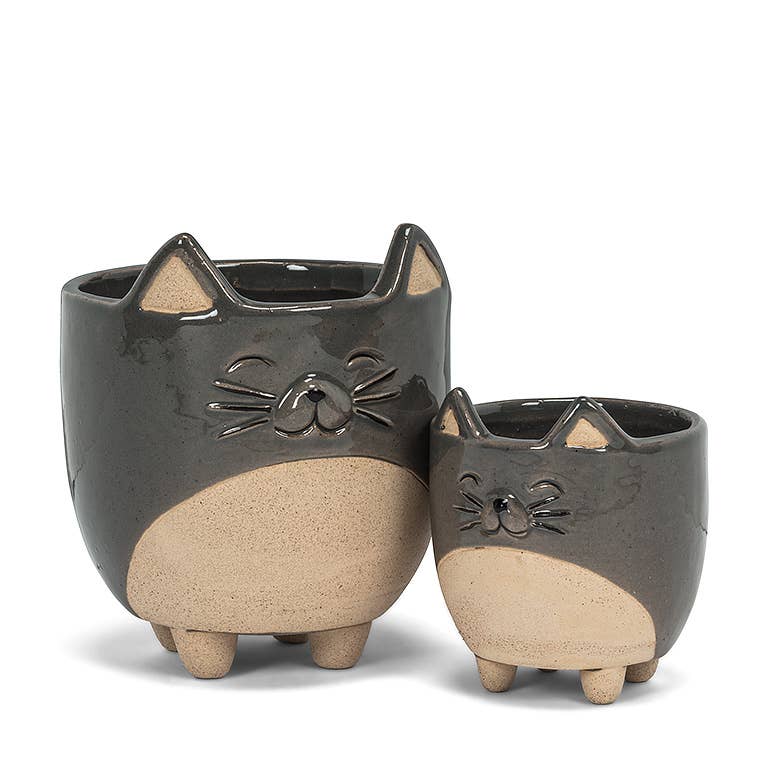 Cat on Legs Planter-Small