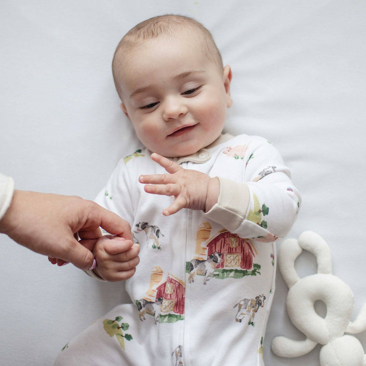 Barnyard Organic Cotton Two-Piece Pajamas