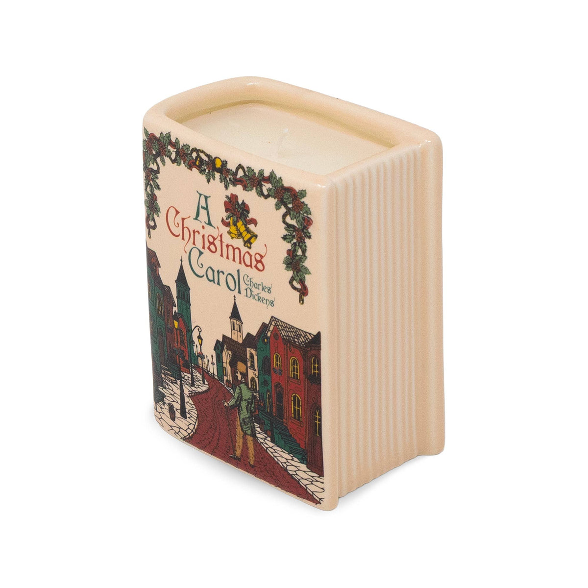 A Christmas Carol Book Candle