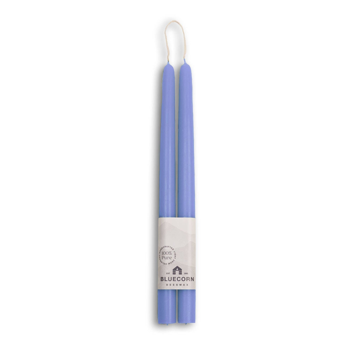 Hand-Dipped Beeswax Candle Red