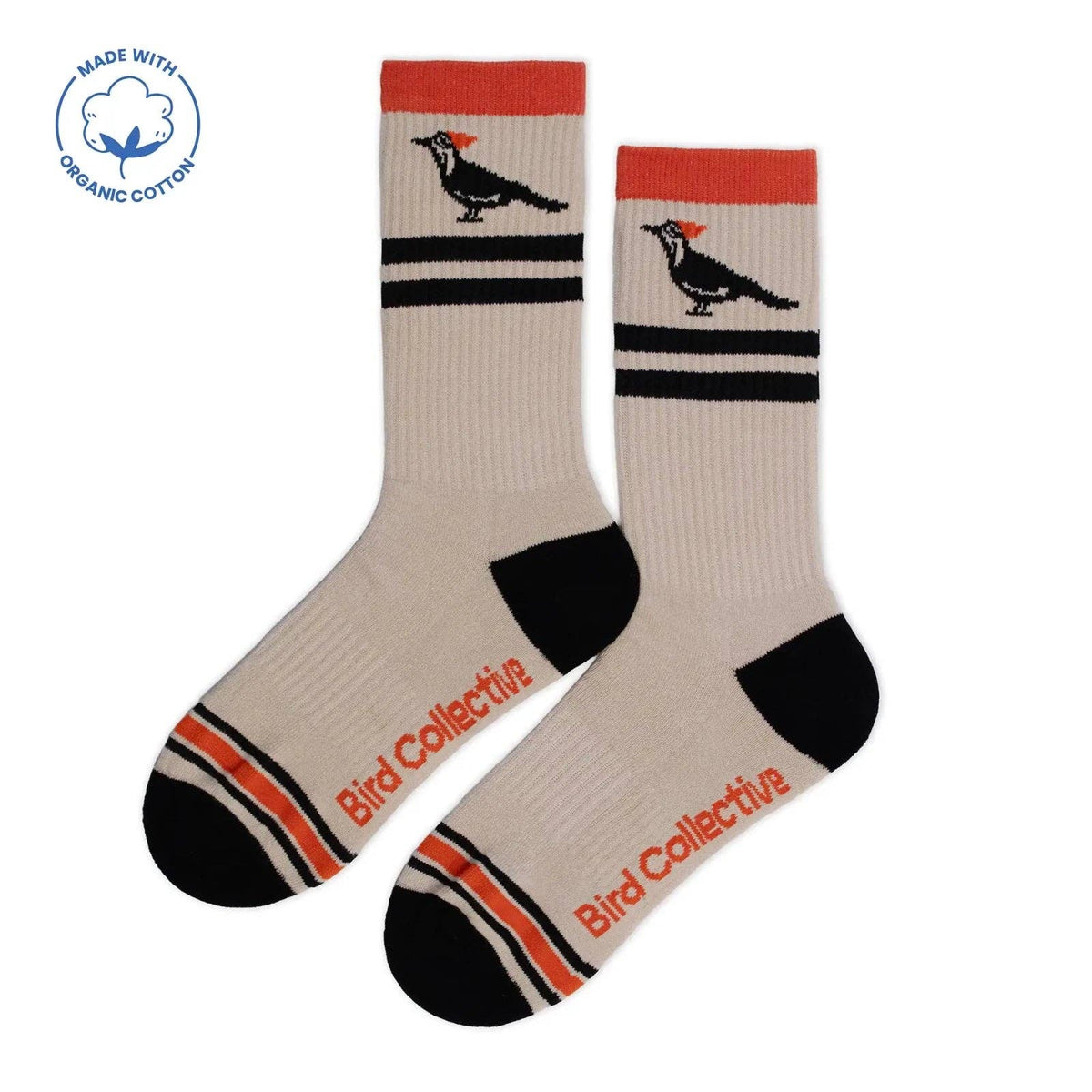 Pileated Woodpecker Socks