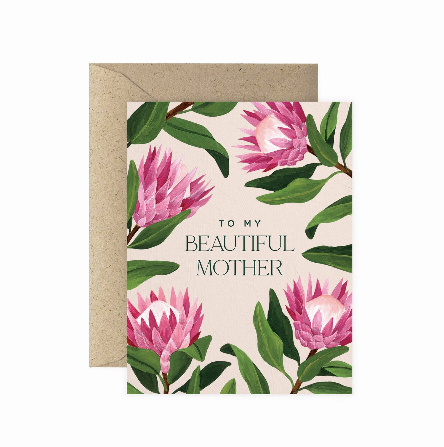 King Protea Beautiful Mother Greeting Card | Mother's Day