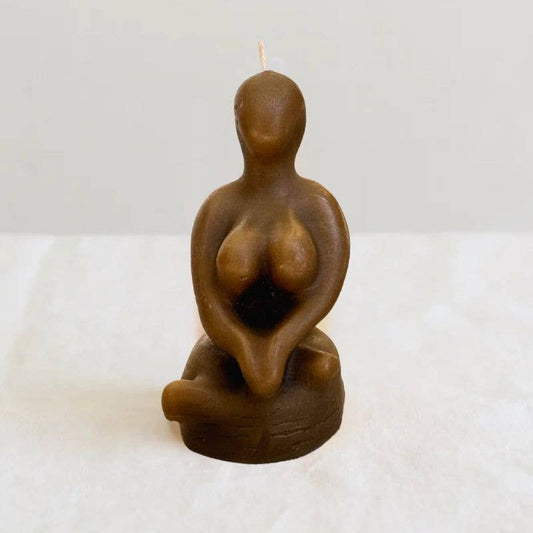 Goddess Candle: Brown