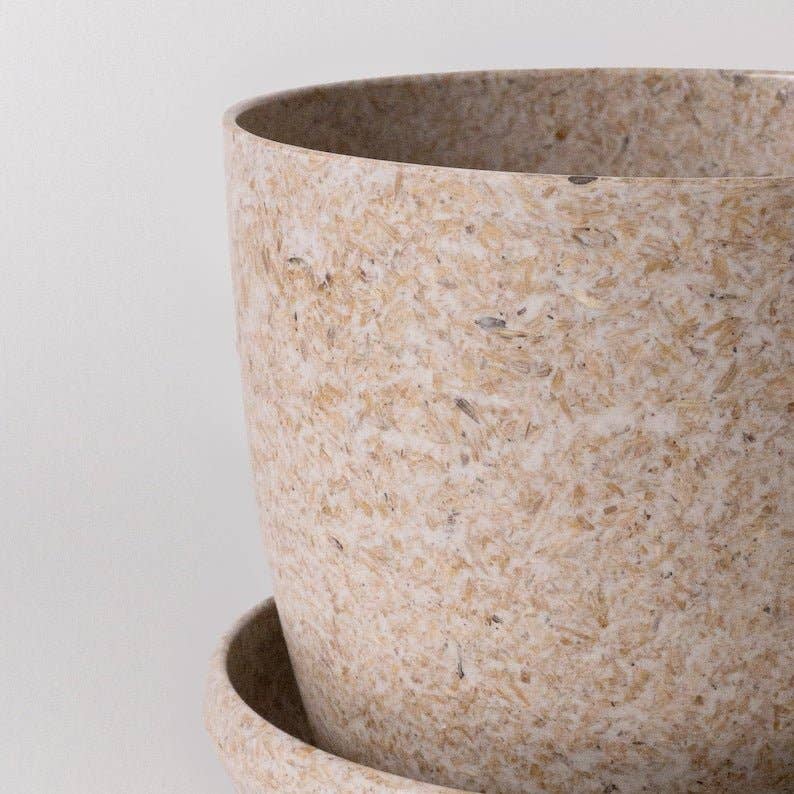 7" Upcycled Plant Pot