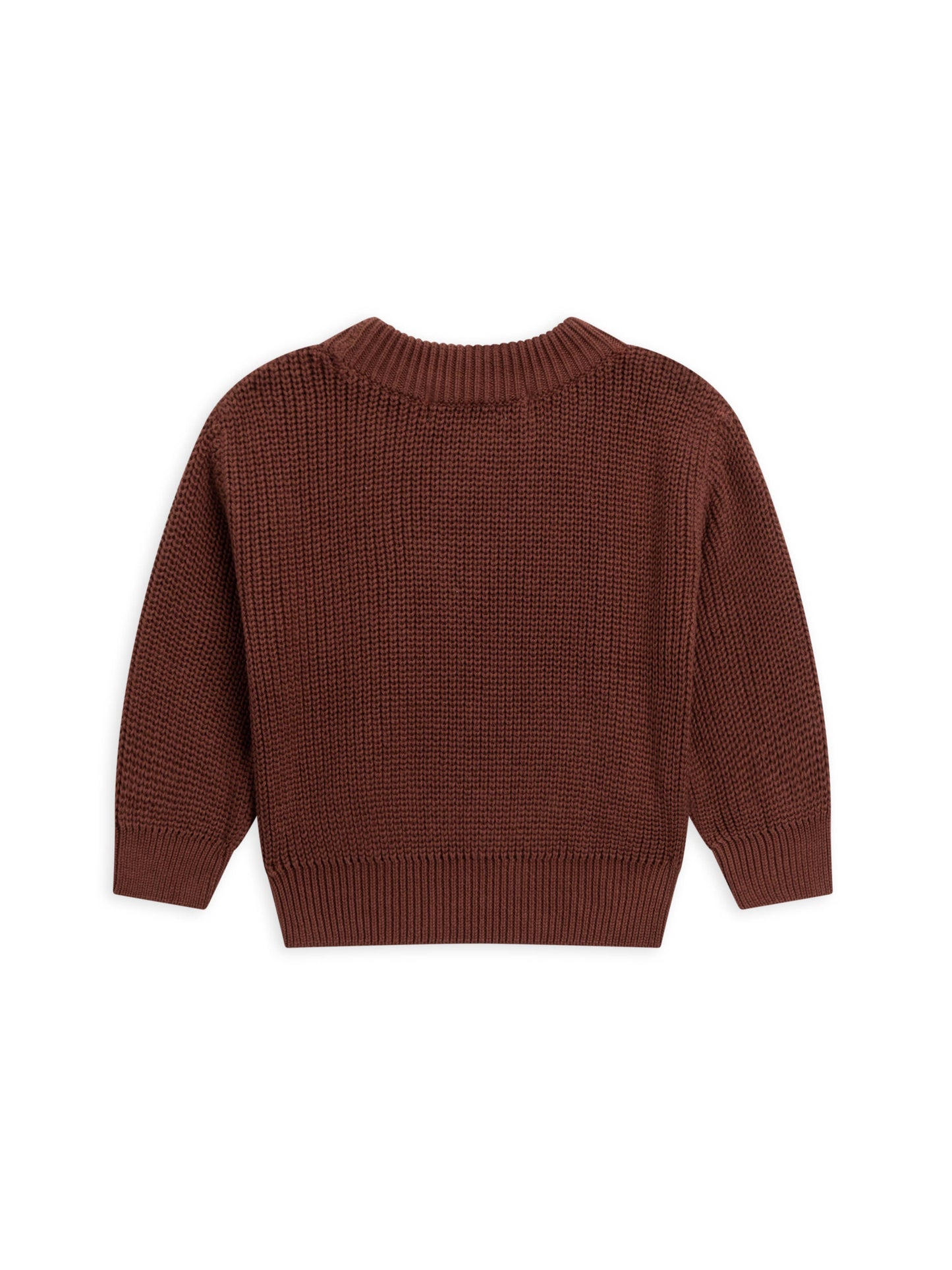 Organic Baby & Kids Dion Sweater Crew - Sumac: 12-18M