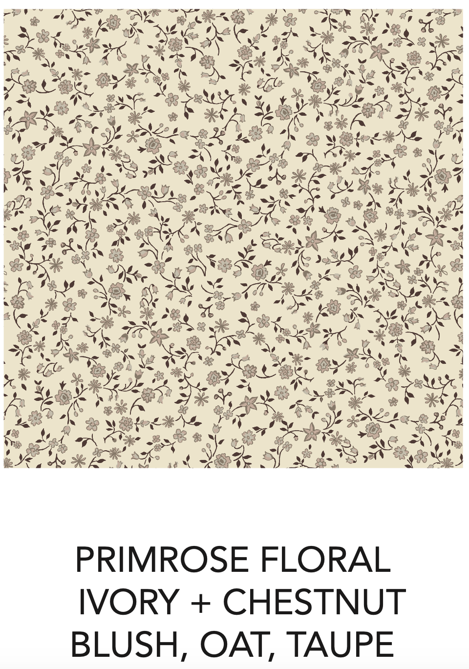 Baby Burp Cloth (2-pack) - Primrose Floral +Pip Floral Taupe