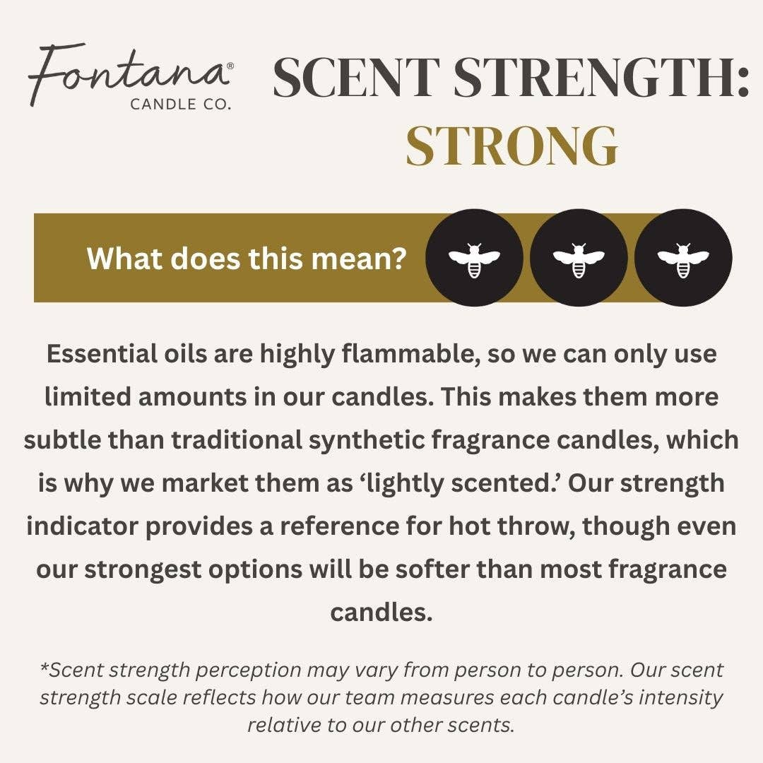 Warm Flannel Beeswax & Essential Oil Jar Candle