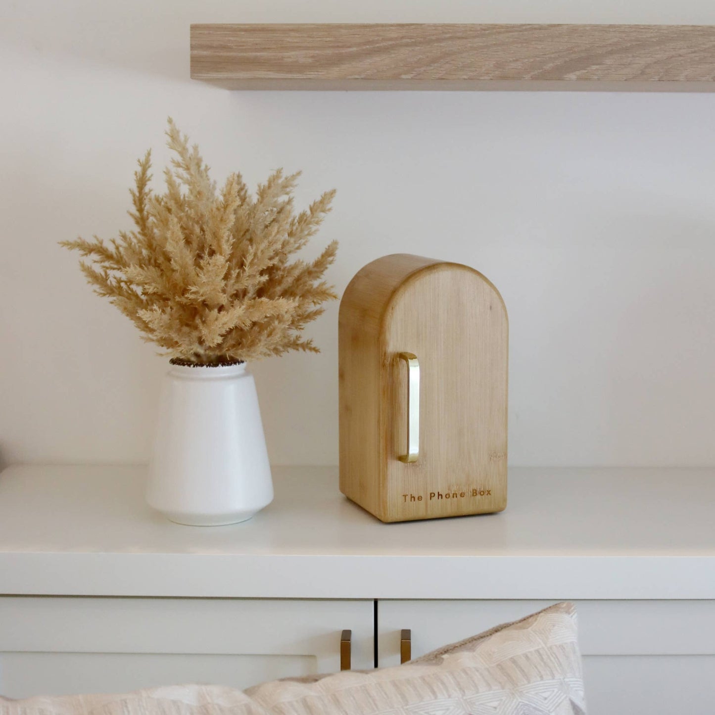 The Phone Box - Natural Wood