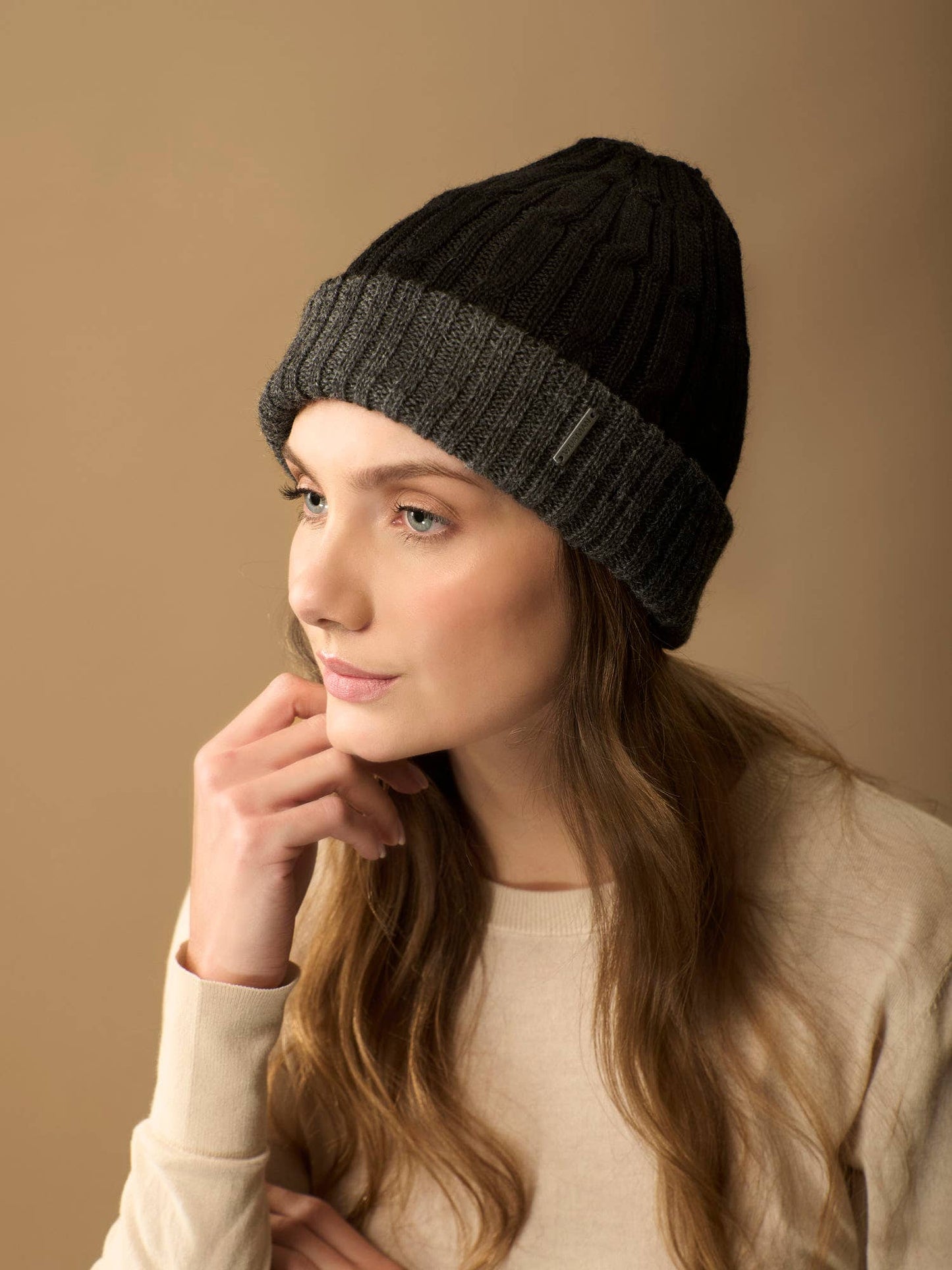 Beanie | Unisex Hat | Cable Knit
