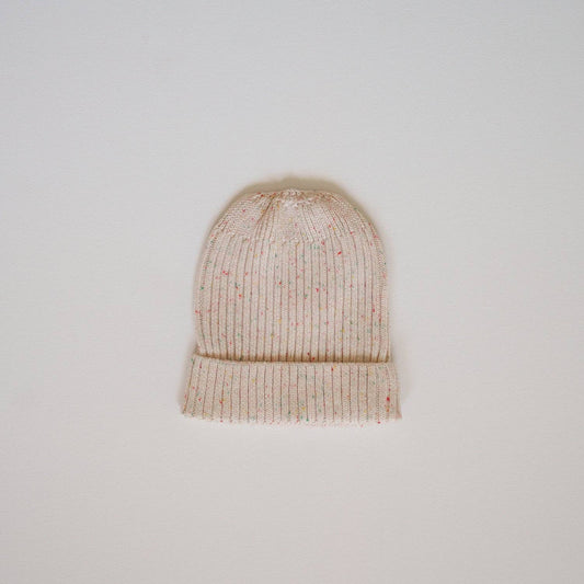 Knit Beanie: Sprinkle / XS