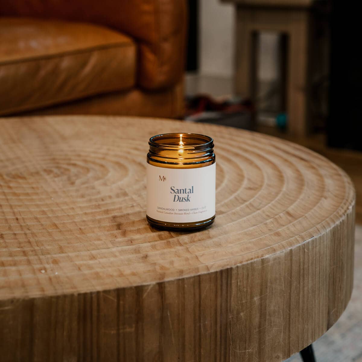 Santal Dusk | Canadian Beeswax Candle *NEW*