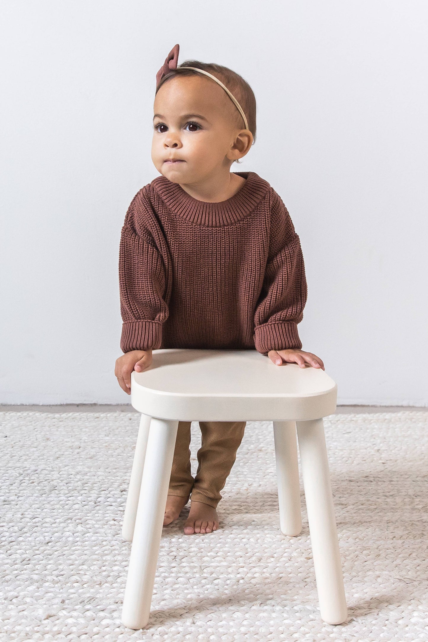 Organic Baby & Kids Dion Sweater Crew - Sumac: 4T